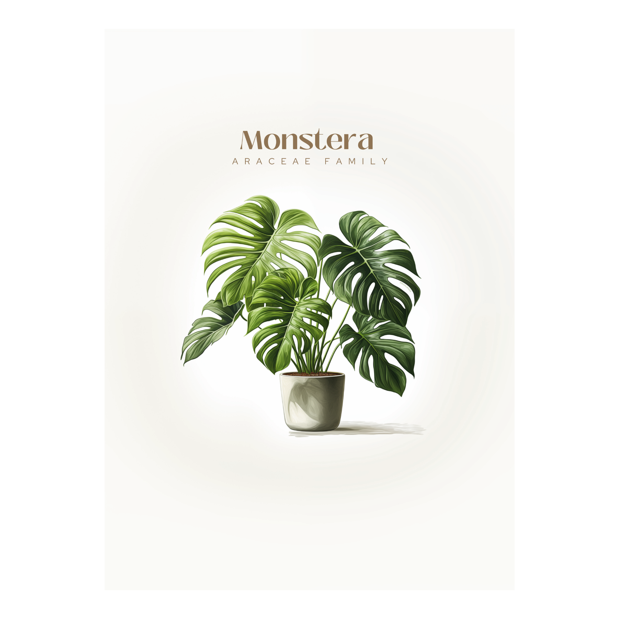 Monstera Art Print