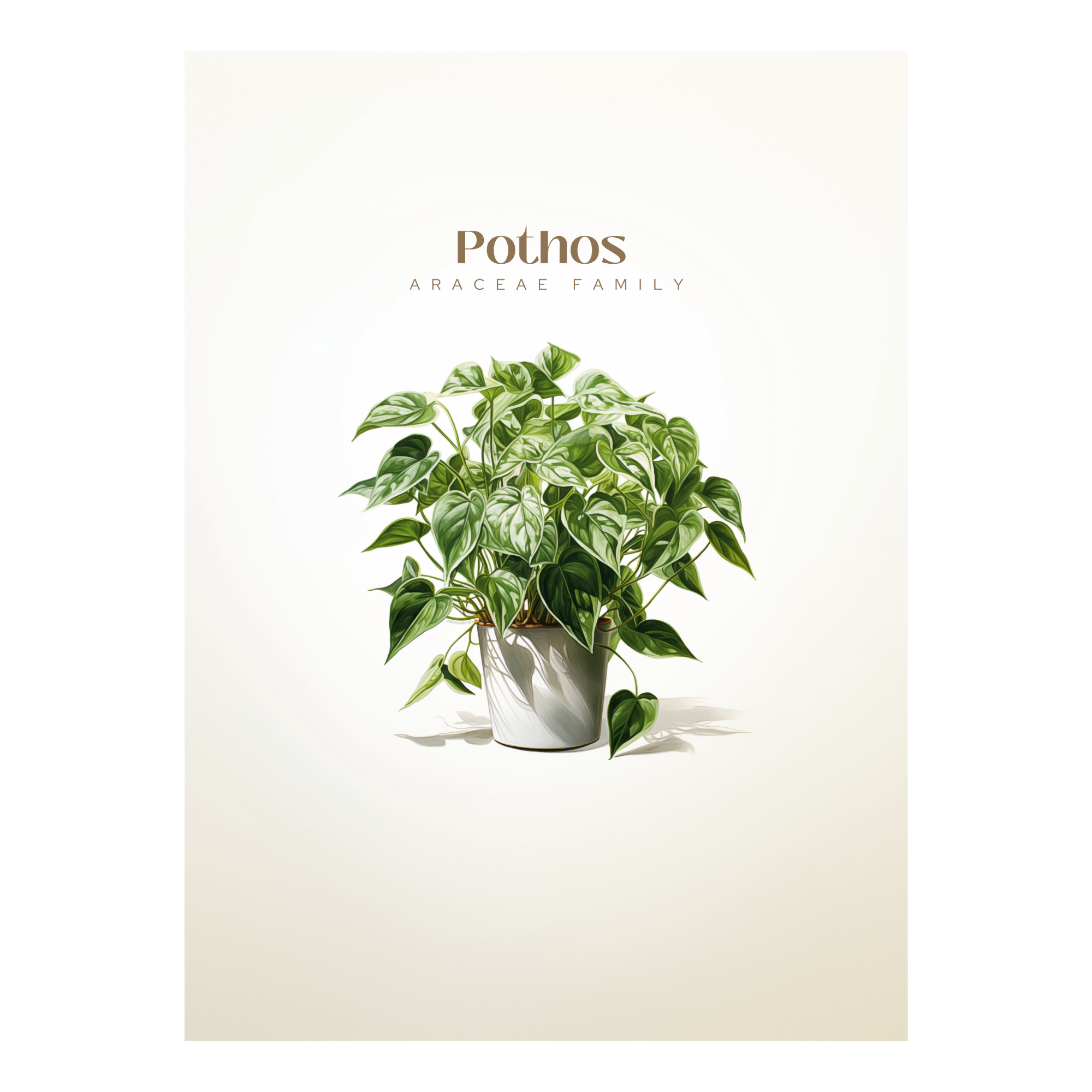 Pothos Art Print