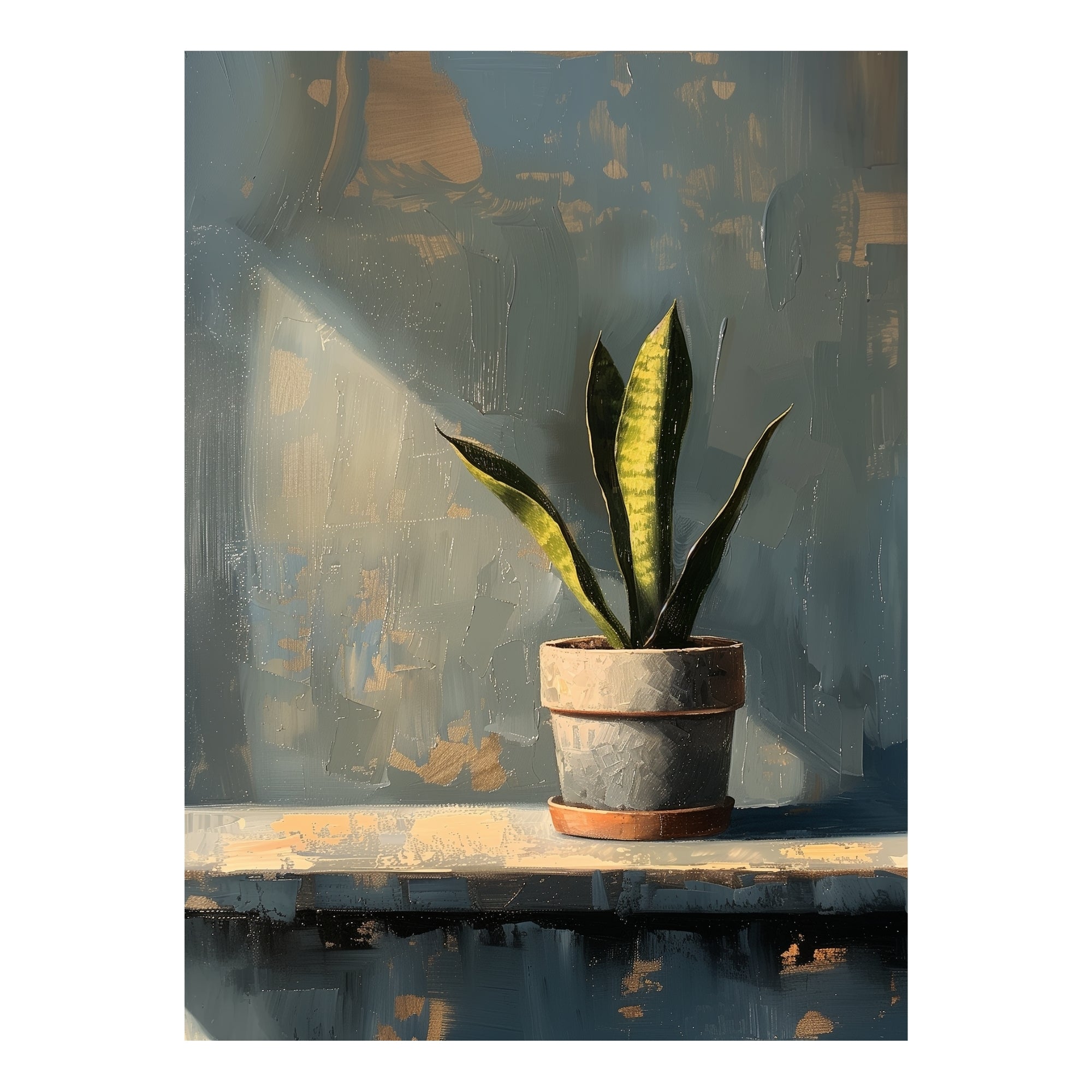 Snake Plant Poster