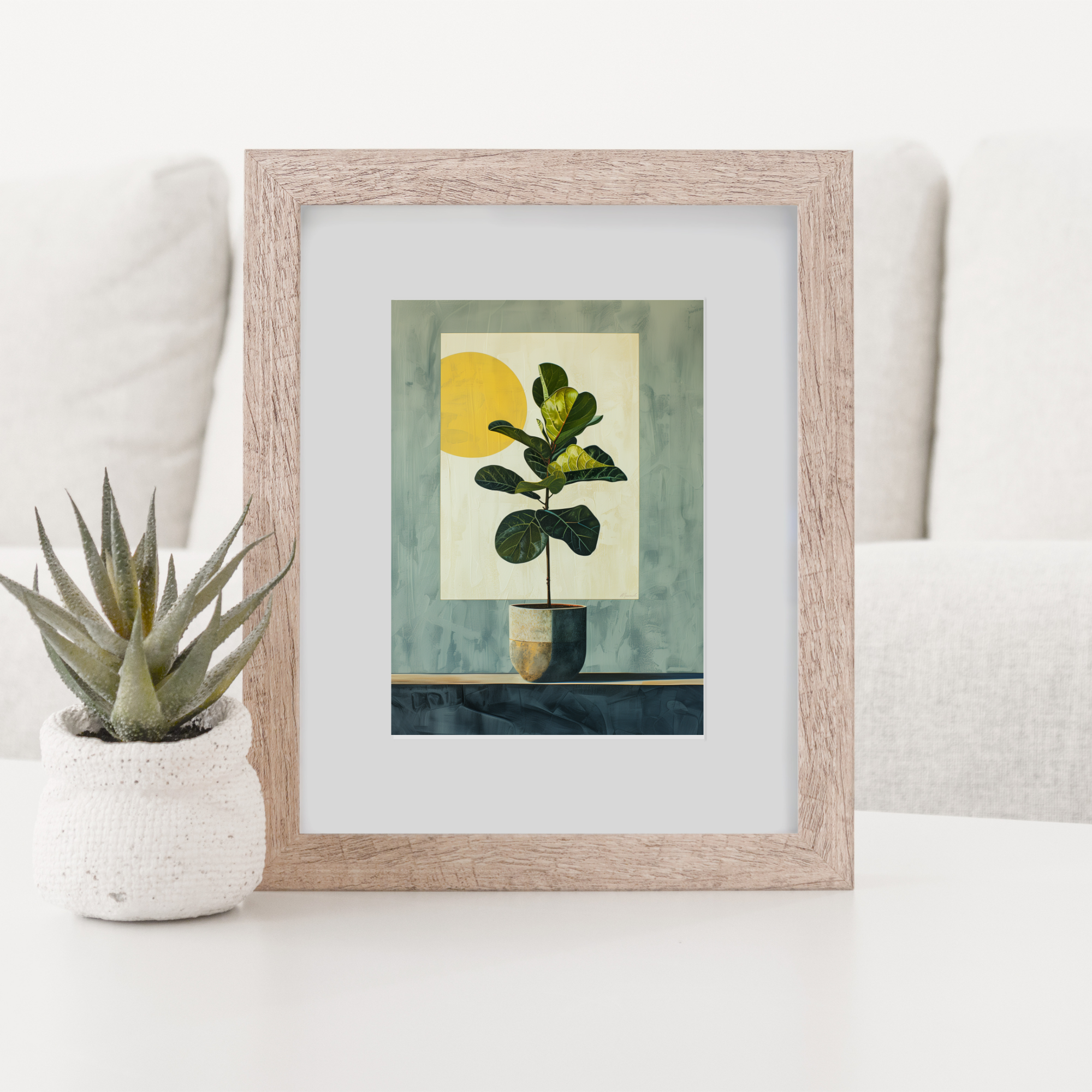 Fig Plant Art Print