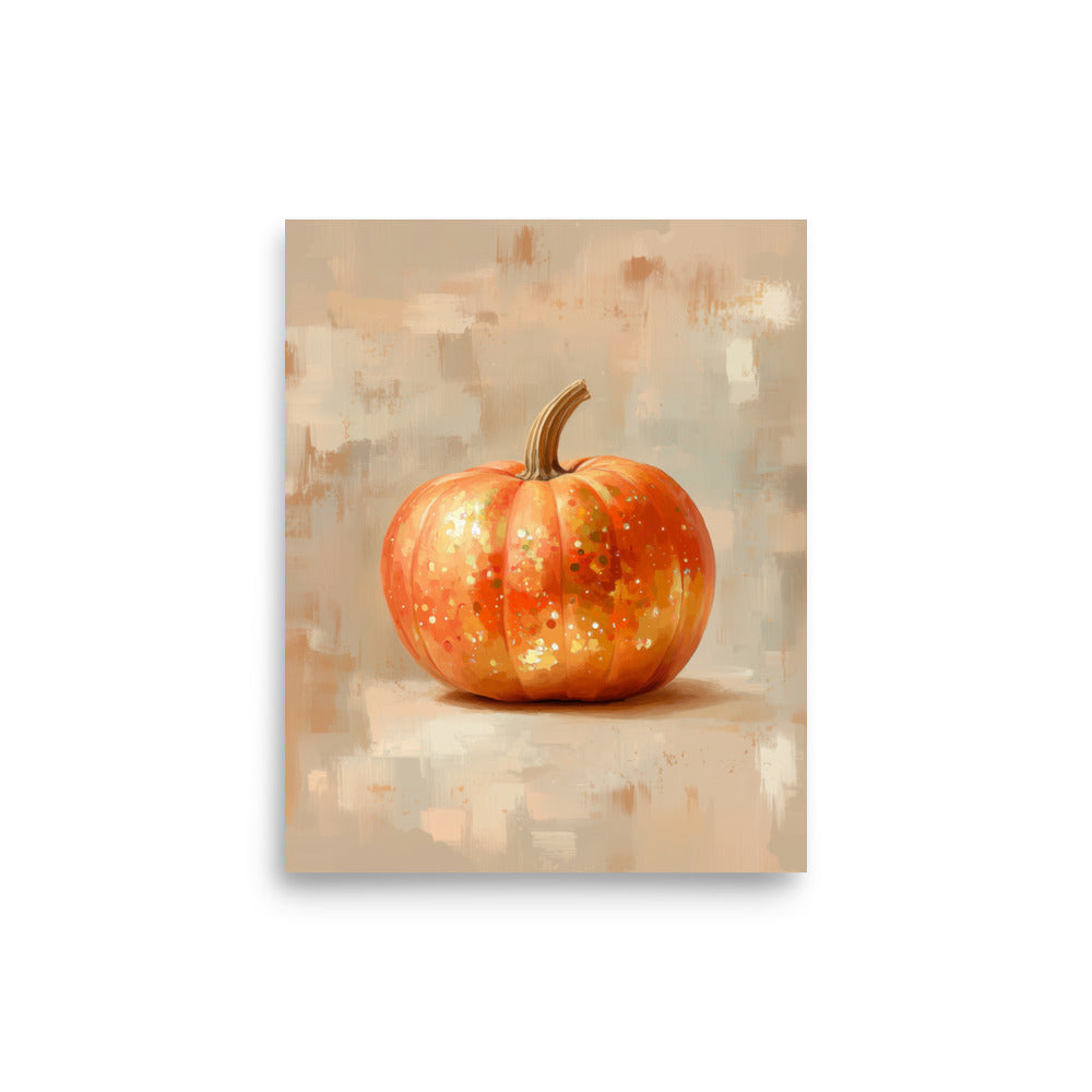 Autumn Light Pumpkins Art Print