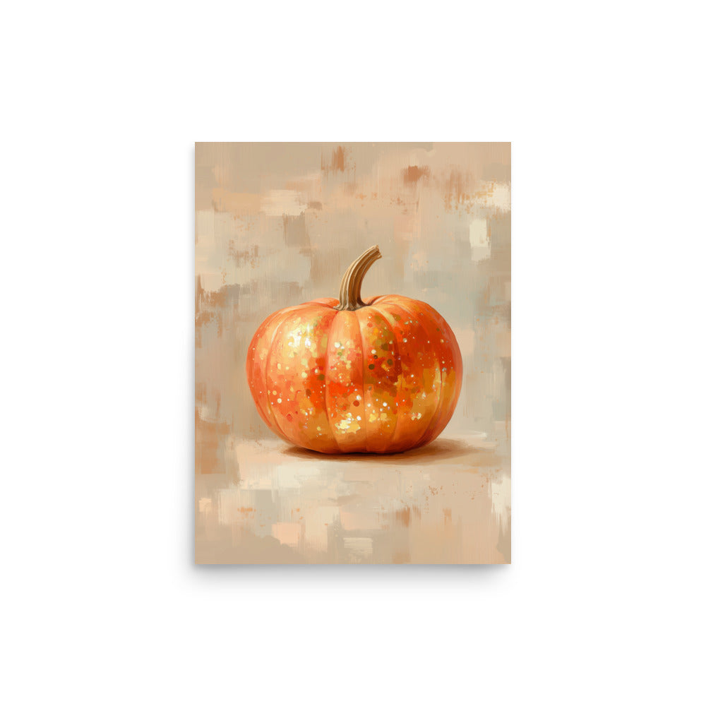 Autumn Light Pumpkins Art Print