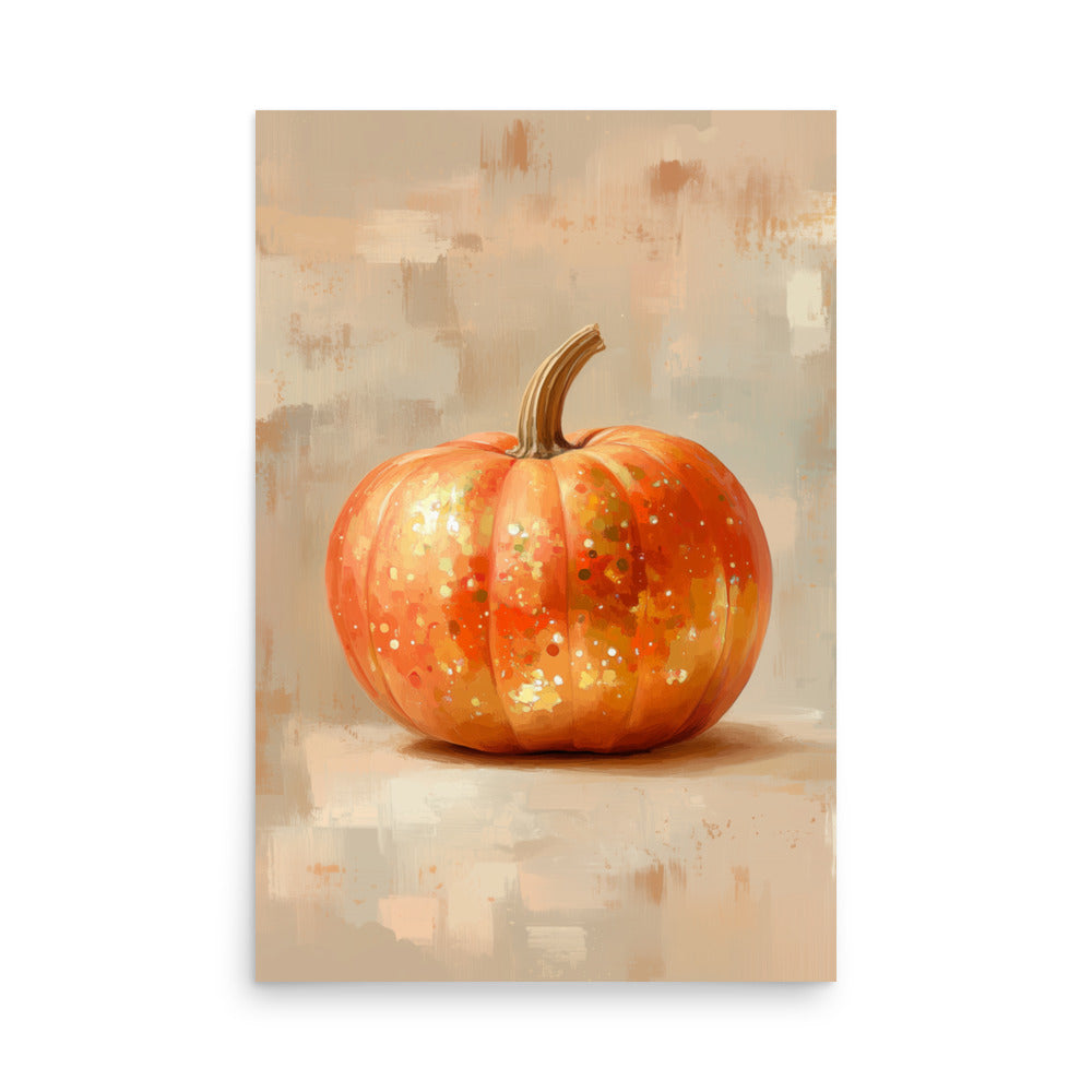 Autumn Light Pumpkins Art Print